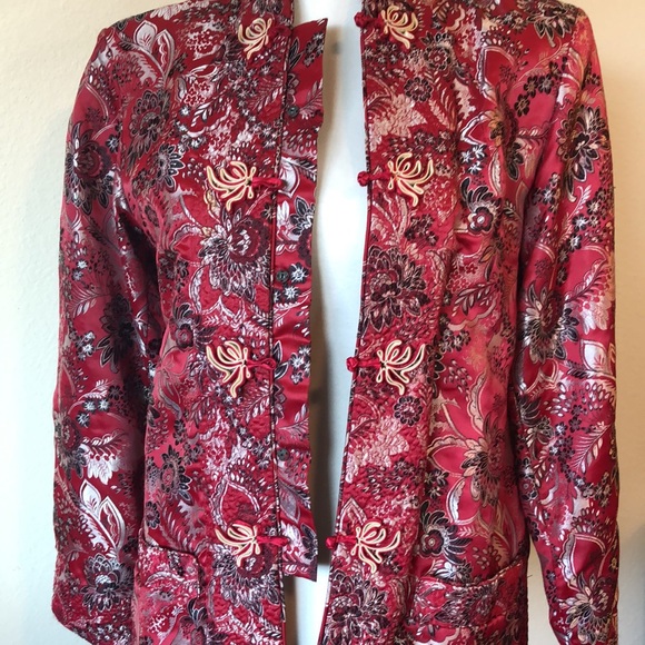 Vintage Chinese Brocade Jacket - Picture 8 of 11
